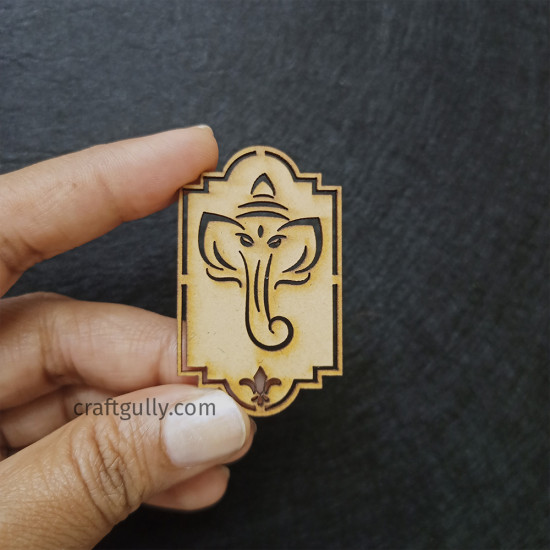 MDF Elements #37 - Motif Ganapati - Pack of 1