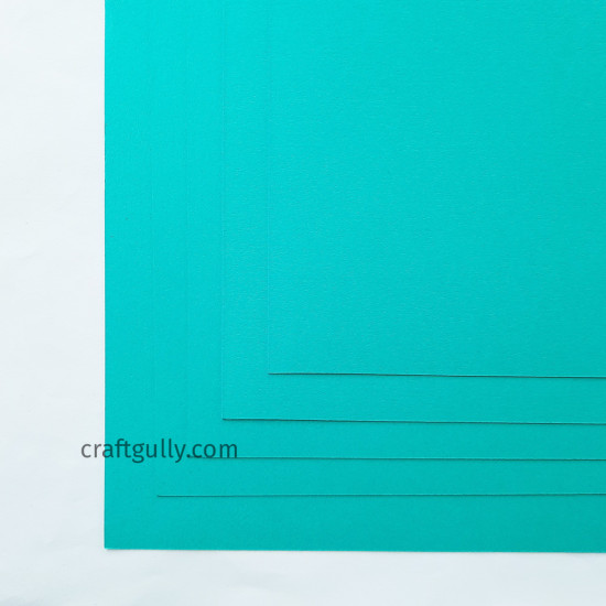 CardStock 11x12 - Teal 200gsm - 5 Sheets