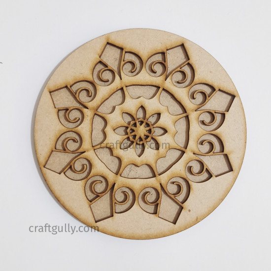 Designer Coaster Set #3 - Mandala - 1 Set