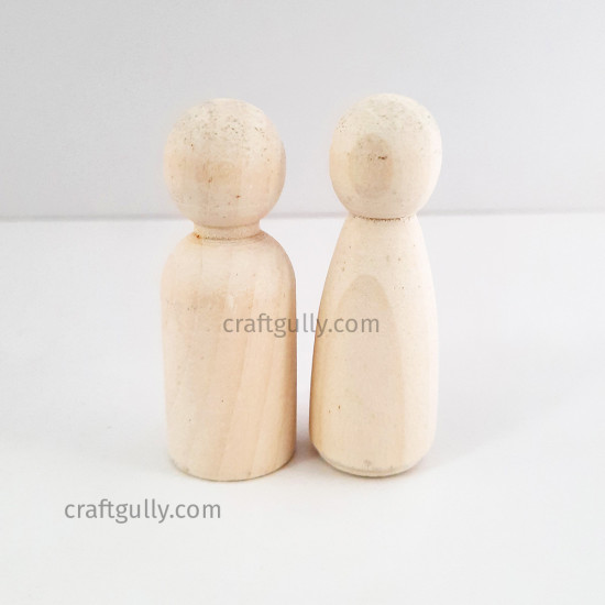Wooden Blanks #3 - Human Silhouette - Pack of 2