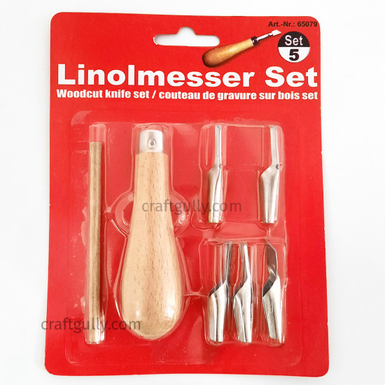 Lino Cutters - 5 in 1