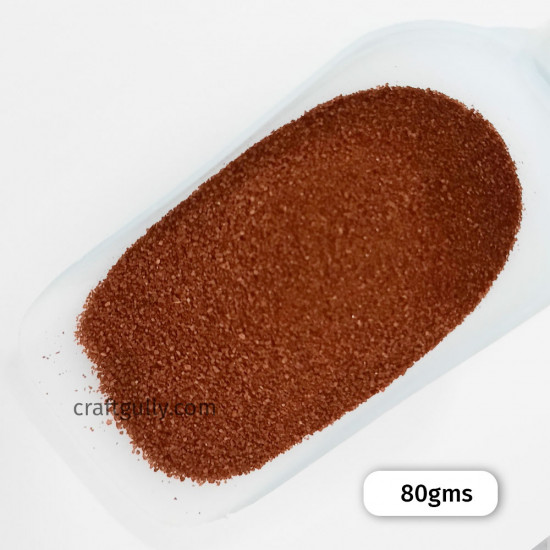 Coloured Sand - Brown - 80gms