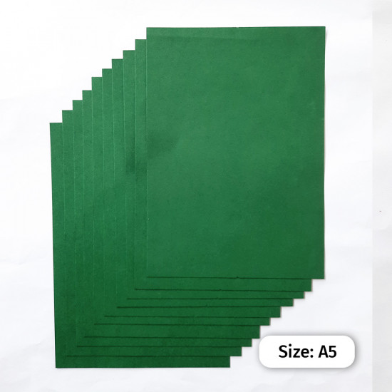 Papers A5 - 120gsm Bottle Green - 10 Sheets