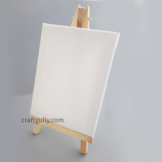 Canvas Frame & Easel 11.5 inches - White - Pack of 1