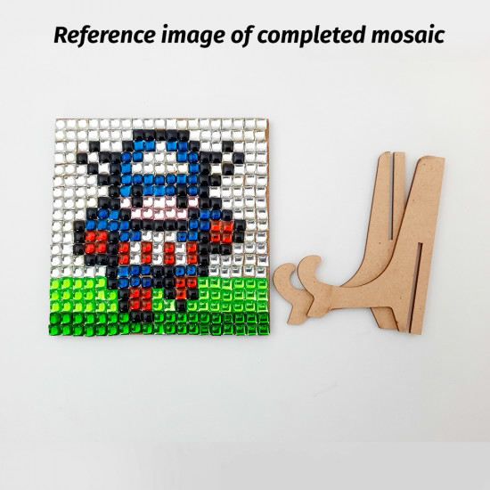 Sparkling Mosaic Kits - Superhero Captain