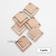 Earring Base #34 MDF - 39mm Square - Pack Of 6