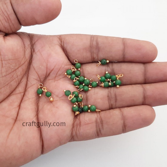 Loreals 4mm - Acrylic Dark Green - 10gms