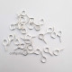 Screw Eye Pins 13mm - Silver Finish - 25 Pins