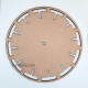 MDF Clock Base #2 - Round 10 inches - 1 Piece