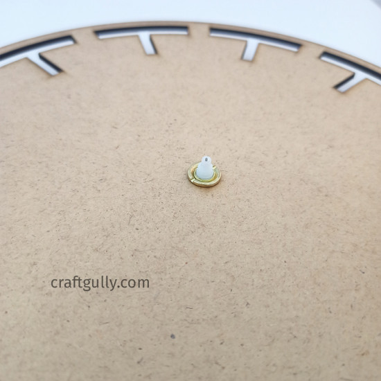 MDF Clock Base #2 - Round 10 inches - 1 Piece