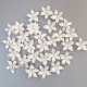Acrylic Beads 26mm Flower #16 - Ivory - 30 Beads