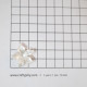 Acrylic Beads 26mm Flower #16 - Ivory - 30 Beads