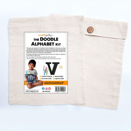 The Doodle Alphabet Kit - V