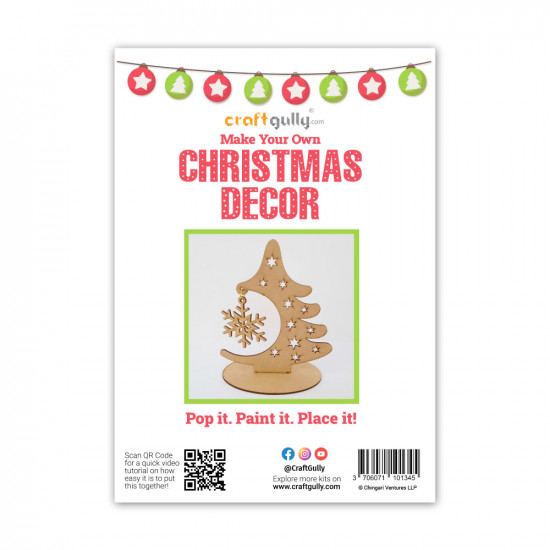 Christmas Decor Kit #1 - Tree & Snowflake