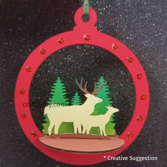 Christmas Ornament Kit #1 - Deer