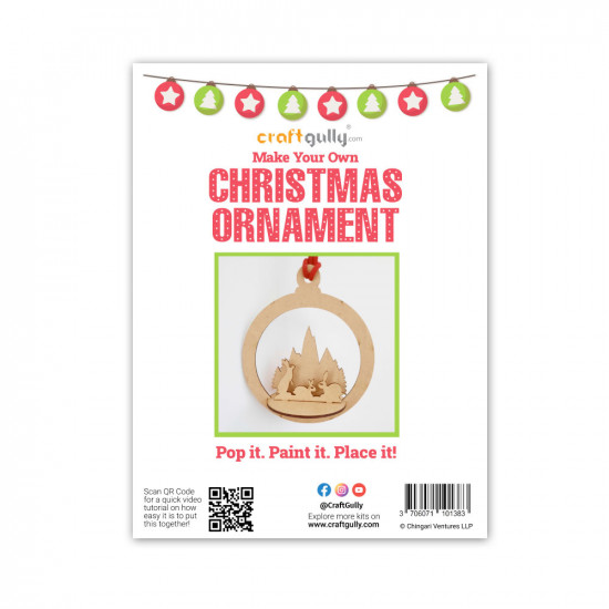 Christmas Ornament Kit #2 - Rabbit