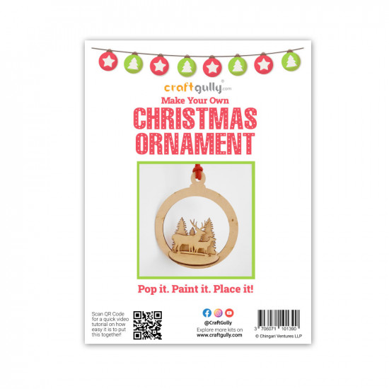 Christmas Ornament Kit #3 - Reindeer