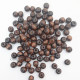 Wooden Beads 8mm Round - Dark Walnut - 20 gms