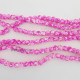 Mottled Glass Beads 8mm - Pink & Golden - 1 String