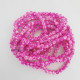 Mottled Glass Beads 8mm - Pink & Golden - 1 String