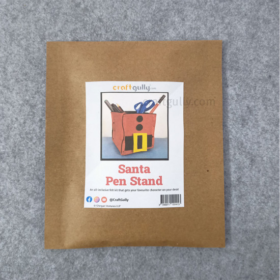 Felt Pen Stand Kit - Santa