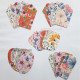 Paper Tags #5 - Assorted Flowers - 25 Tags