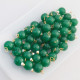 Loreals 8mm Acrylic Round - Dark Green - 50 Loreals