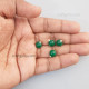 Loreals 8mm Acrylic Round - Dark Green - 50 Loreals