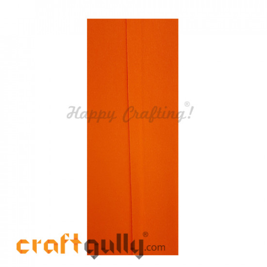 Duplex Paper 19 inches - Fiery Orange - 1 Sheet