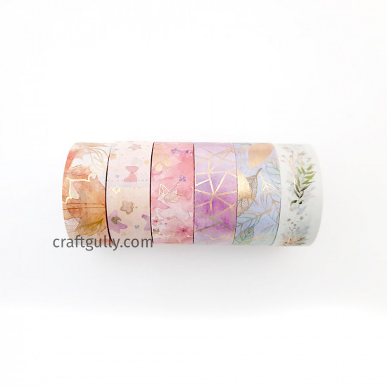 Washi Tapes Set #5 - 6 Rolls