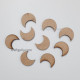 MDF Shapes #13 - 20mm Crescent Moon - Pack of 20