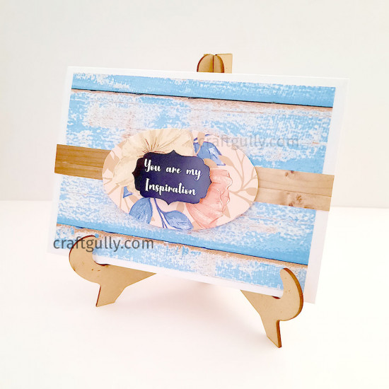 MDF Display Easel - 5.25 Inches