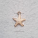 Enamel Charms 20mm - Starfish #1 - Pearl White - 1 Charm