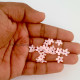 Sequins 9mm - Flower #8 - Light Pink - 20gms