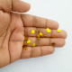 Sequins 6mm - Heart #11 - Golden - 20gms Sequins 6mm - Heart #11 - Golden - 20gms