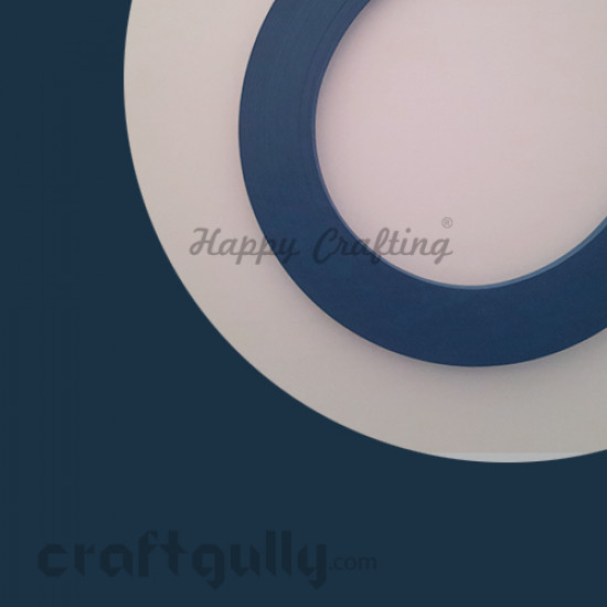 Quilling Strips 1mm Space Blue - 17Inch - 100 Strips