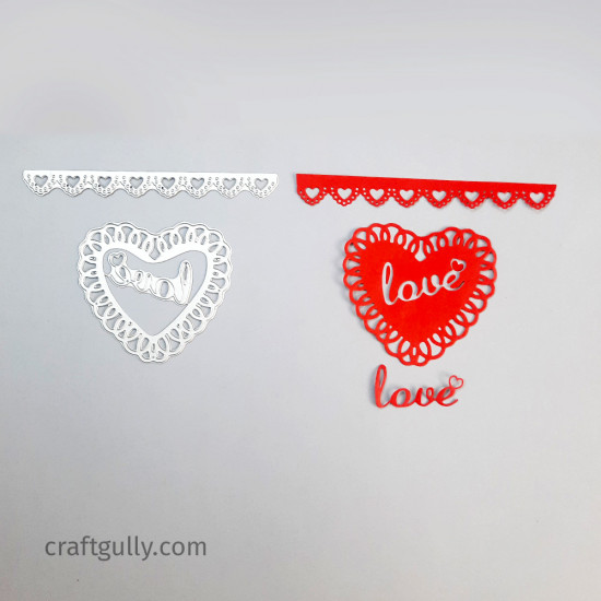 Thin Cut Dies #49 - Heart - Set Of 3