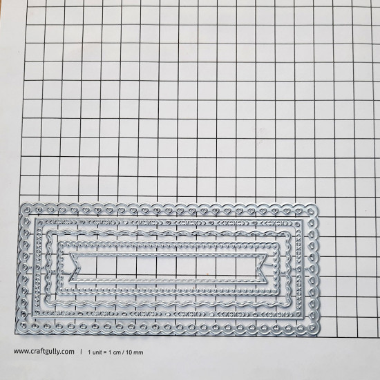 Thin Cut Dies #57 - Frames - Set Of 5