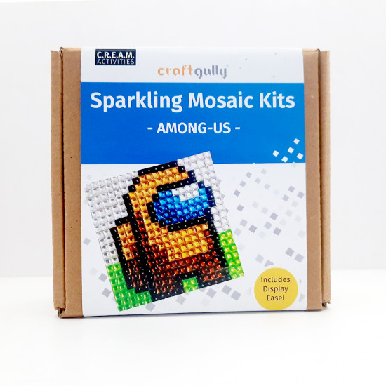 Sparkling Mosaic Kits - Among Us