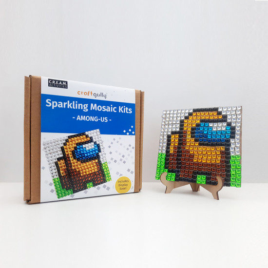 Sparkling Mosaic Kits - Among Us