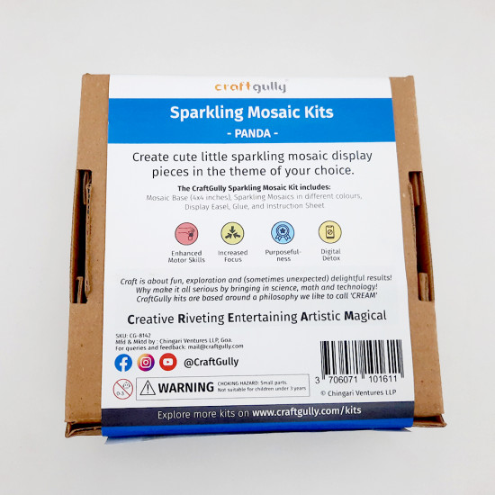 Sparkling Mosaic Kits - Panda