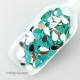 Cut Mirrors 13mm - Drop - 50gms/ 300 Pcs Cut Mirrors 13mm - Drop - 50gms/ 300 Pcs