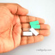 Cut Mirrors 20mm - Rectangle - 50gms/ 115 Pcs Cut Mirrors 20mm - Rectangle - 50gms/ 115 Pcs