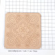 Pre Marked MDF Coasters #6 - 98mm Square - Pack of 2