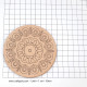 Pre Marked MDF Coasters #8 - 98mm Round - Pack of 2