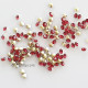 Rhinestones 4mm Round Diamond - Dark Pink - 6gms/ 400 pieces