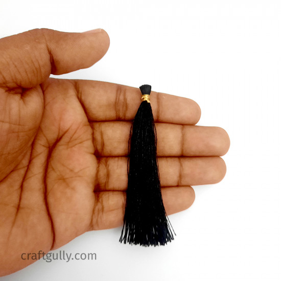 Tassels #14 - 75mm Black - 12 Tassels