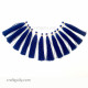 Tassels #15 - 80mm Navy Blue - 12 Tassels