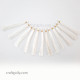 Tassels #16 - 80mm White - 12 Tassels