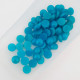 Flatback Accents 8mm Round - Cerulean Blue - 10gms/ 80 Pcs